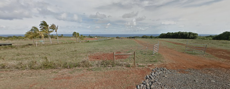 A 2011 Google Street View snapshot from Koolau Road, near where Zuckerberg’s second favorite wall will soon live.